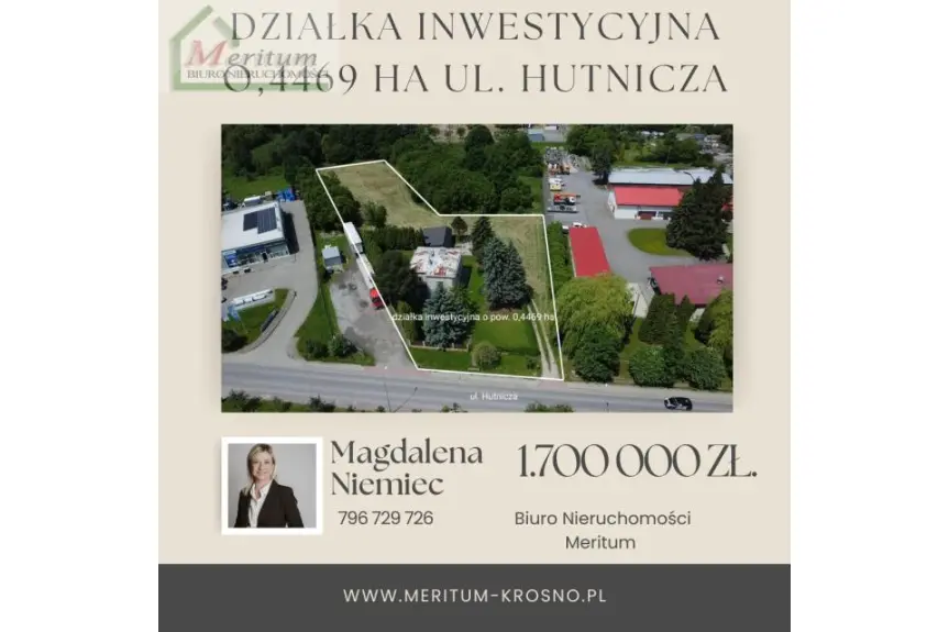 Krosno, JEDYNA TAKA DZIAŁKA INWESTYCYJNA W KROŚNIE!