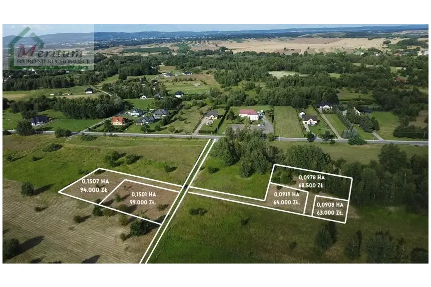 podkarpackie, krośnieński, Chorkówka, Bóbrka, Kompleks działek z WZ!