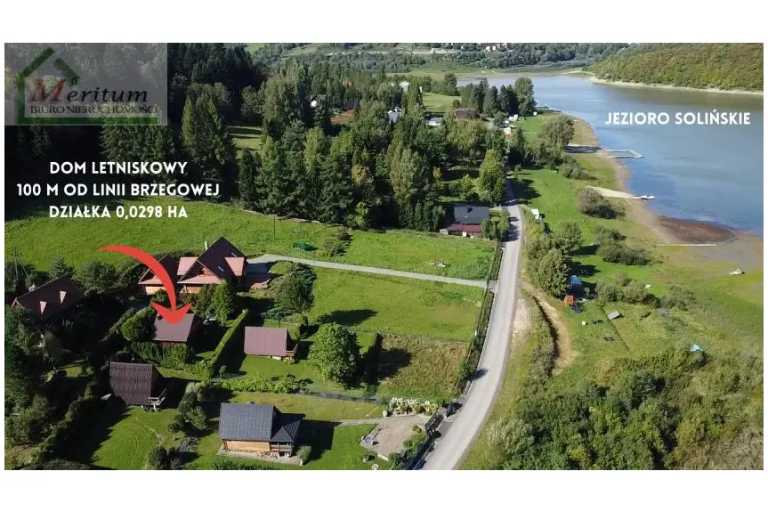 podkarpackie, leski, Solina, CENA W DÓŁ! DOM NAD JEZIOREM!