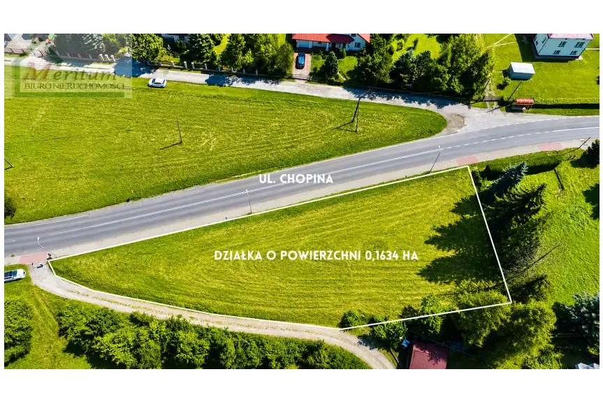 podkarpackie, Krosno, DZIAŁKA PRZY CHOPINA- 100 M OD PARKU DĘBINA